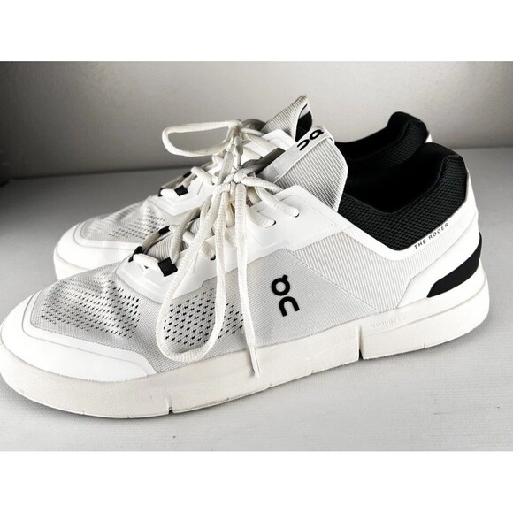 On Cloud Other - Men's The Roger Spin Casual White And Black OC Sneakers Size 12.5